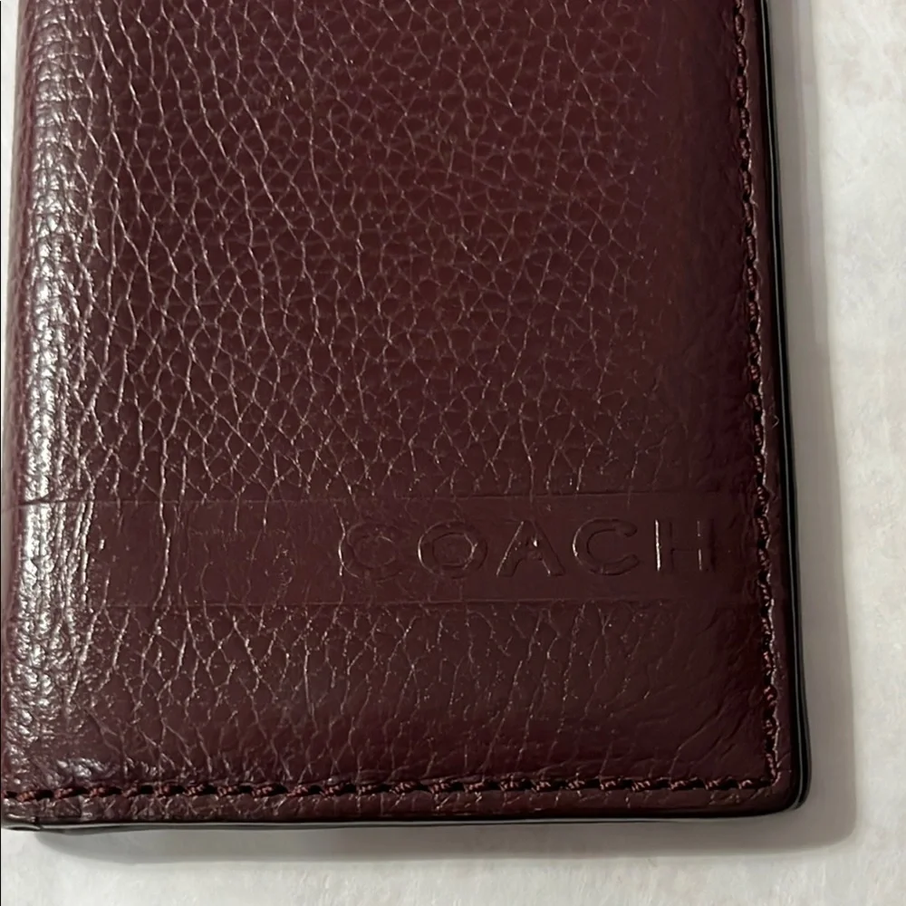 Vintage Coach Camden Leather Slim Card Holder - Picture 8 of 8
